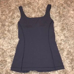 Lululemon tank top with cute detailing on back!